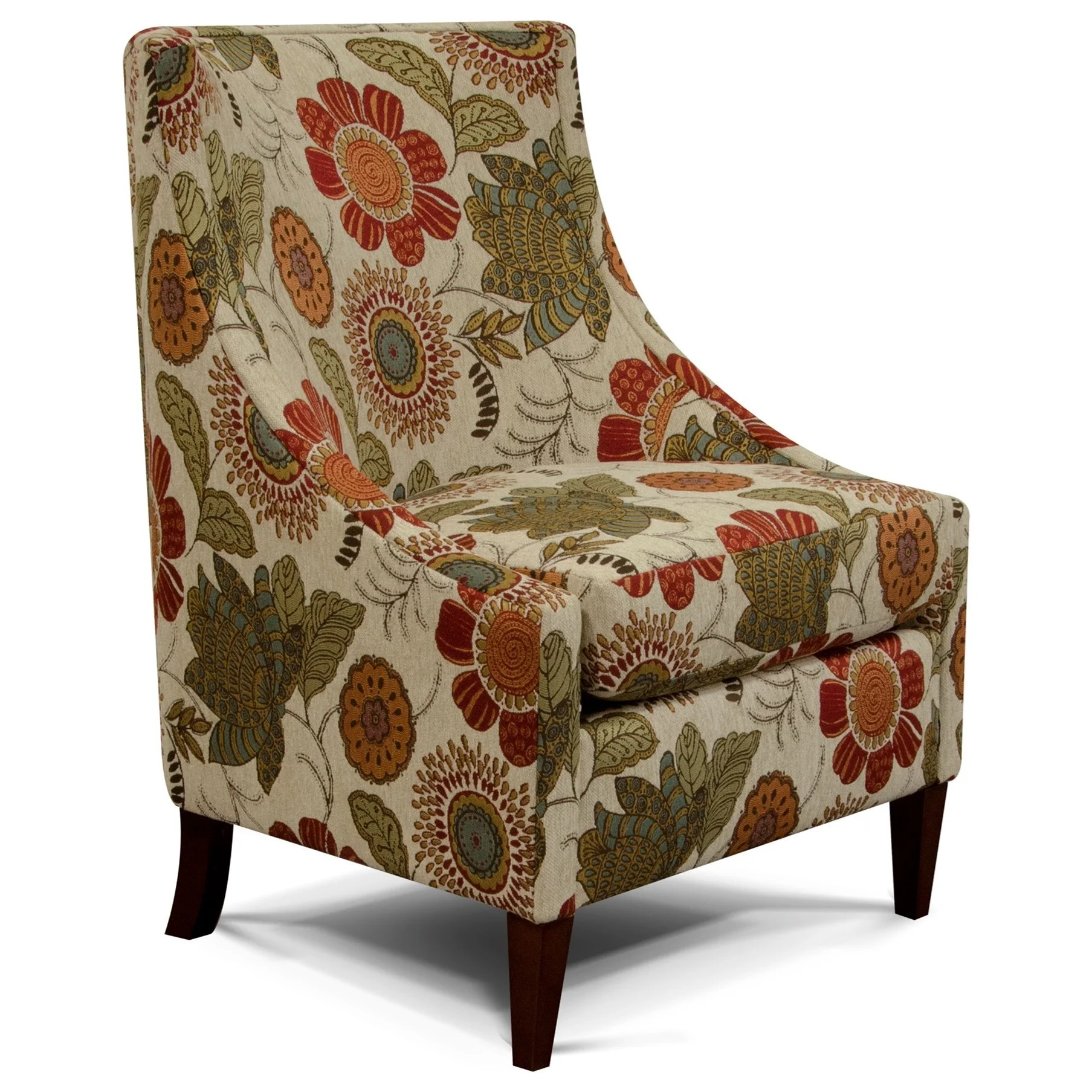 Dimensions 2230 Series 2234 7262 Transitional Wing Chair with